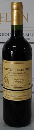 Chateau Cabredon Cotes De Bordeaux