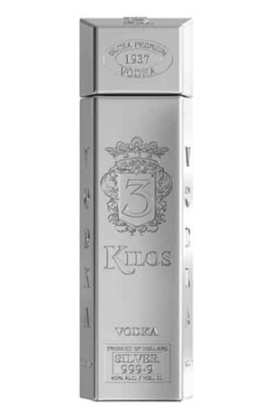 3 Kilos Vodka Silver