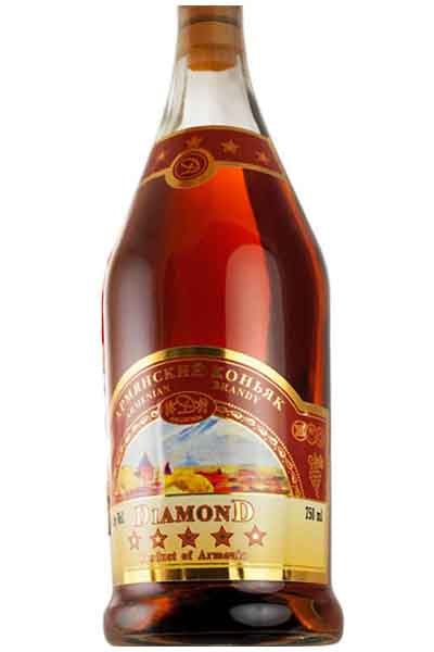 Diamond Armenian Cognac Brandy 5 Star
